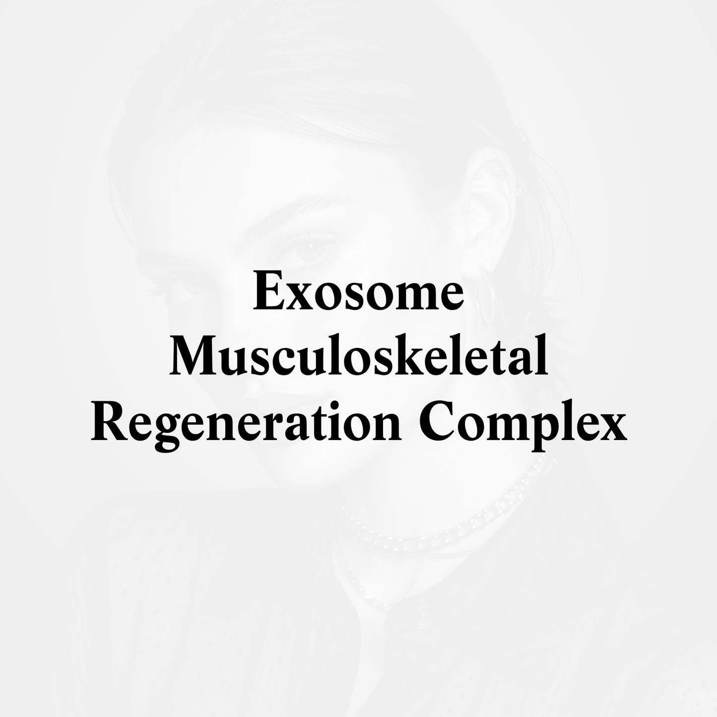 Exosome Musculoskeletal Regeneration Complex - ROVOCCI